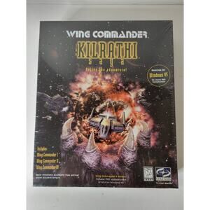 Wing Commander: Kilrathi Saga –‎ PC Big Box – SEALED! Ultra Rare – NEW